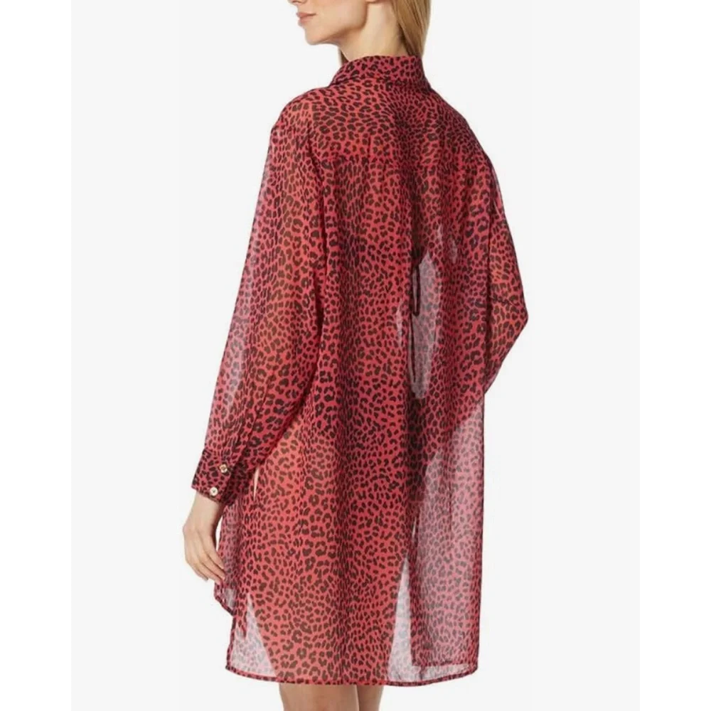 Michael Kors Animal Print Cover Up
